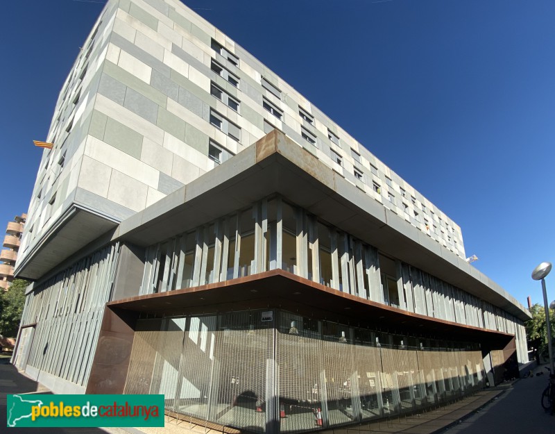 Barcelona - Biblioteca La Sagrera-Marina Clotet (Foto: Albert Esteves, 2019) Barcelona - Biblioteca La Sagrera-Marina Clotet