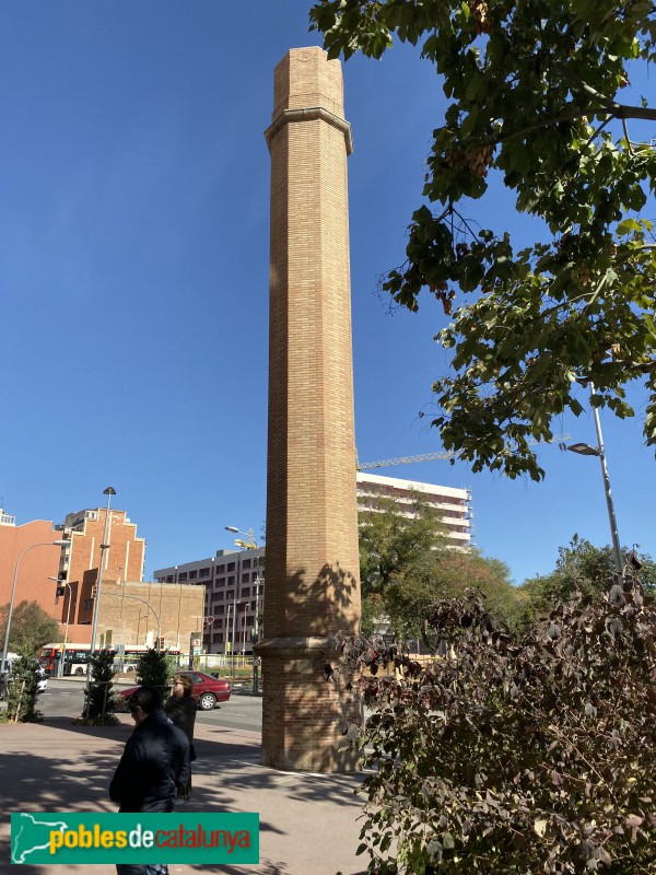Barcelona - Pilar d'aigua de la Sagrera (Foto: Albert Esteves, 2019) Barcelona - Pilar d'aigua de la Sagrera