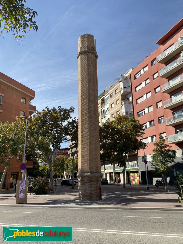 Barcelona - Pilar d'aigua de la Sagrera (Foto: Albert Esteves, 2019) Barcelona - Pilar d'aigua de la Sagrera