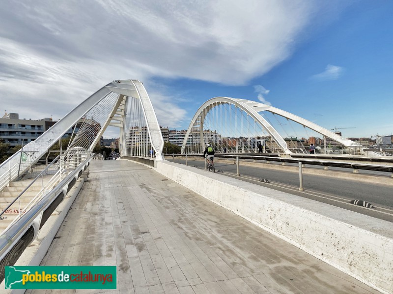 Barcelona - Pont de Bac de Roda (Foto: Albert Esteves, 2019) Barcelona - Pont de Bac de Roda