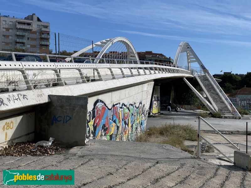 Barcelona - Pont de Bac de Roda (Foto: Albert Esteves, 2019) Barcelona - Pont de Bac de Roda