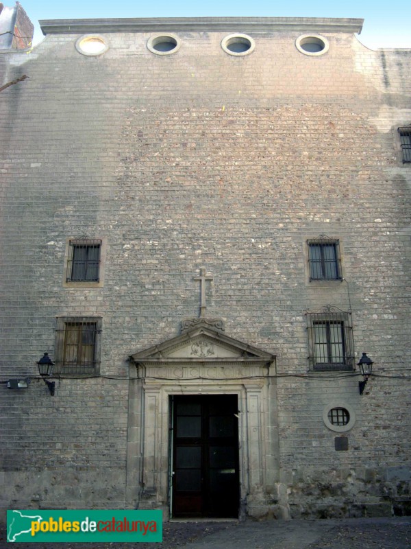 Barcelona - Convent de Sant Felip Neri (Foto: Albert Esteves, 2007) Barcelona - Convent de Sant Felip Neri