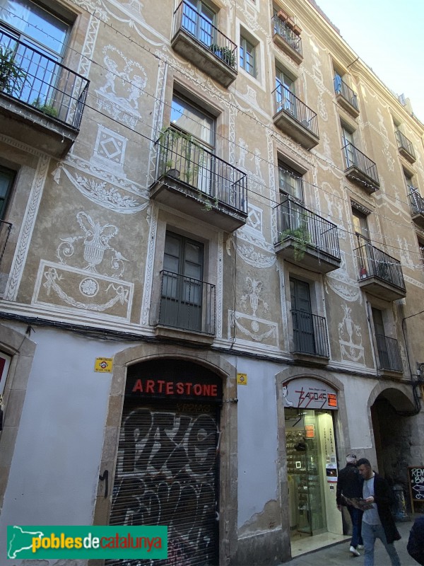 Barcelona - Casa de l'Arc de Santa Eulàlia (Foto: Albert Esteves, 2019) Barcelona - Casa de l'Arc de Santa Eulàlia