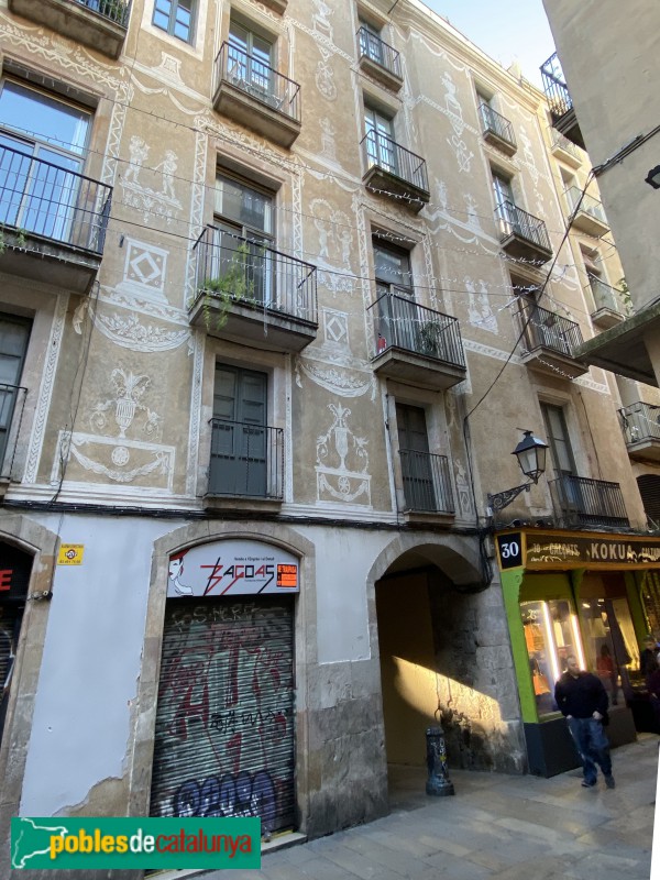 Barcelona - Casa de l'Arc de Santa Eulàlia (Foto: Albert Esteves, 2019) Barcelona - Casa de l'Arc de Santa Eulàlia
