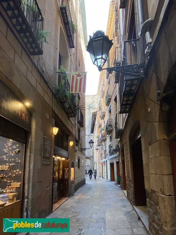 Barcelona - Carrer Petritxol (Foto: Albert Esteves, 2019) Barcelona - Carrer Petritxol