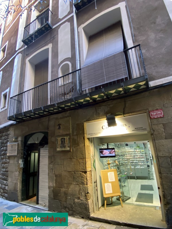 Barcelona - Petritxol, 1 (Foto: Albert Esteves, 2019) Barcelona - Petritxol, 1