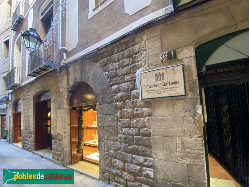 Barcelona - Petritxol, 1 (Foto: Albert Esteves, 2019) Barcelona - Petritxol, 1