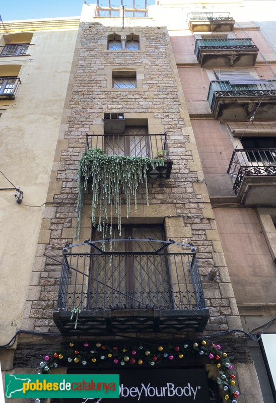 Barcelona - Carrer Boters, 15 (Foto: Albert Esteves, 2019) Barcelona - Carrer Boters, 15