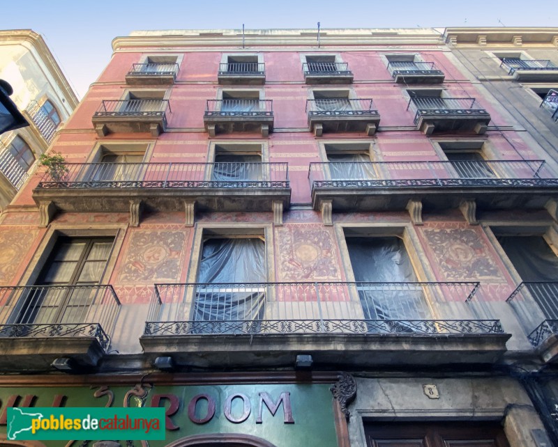 Barcelona - Escudellers, 8 (Foto: Albert Esteves, 2019) Barcelona - Escudellers, 8