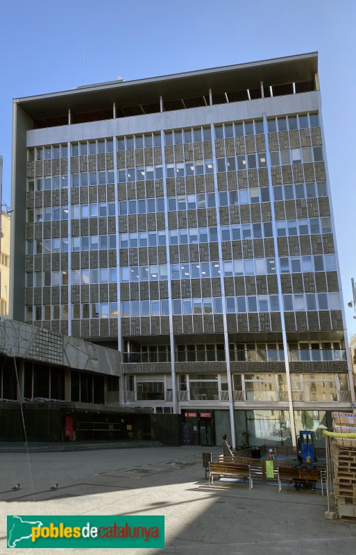 Barcelona - Ajuntament. Edifici Novíssim (Foto: Albert Esteves, 2019) Barcelona - Ajuntament. Edifici Novíssim