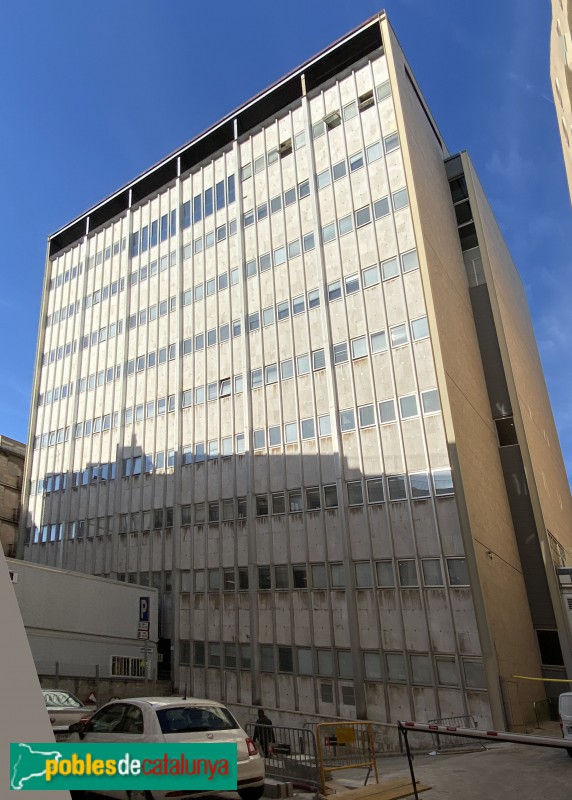 Barcelona - Ajuntament. Edifici Novíssim, façana posterior (Foto: Albert Esteves, 2019) Barcelona - Ajuntament. Edifici Novíssim, façana posterior