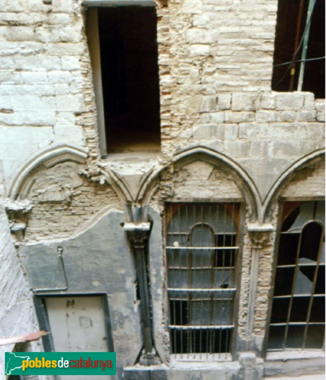 Barcelona - Lledó, 6, galeria interior abans de la reforma Barcelona - Lledó, 6, galeria interior abans de la reforma