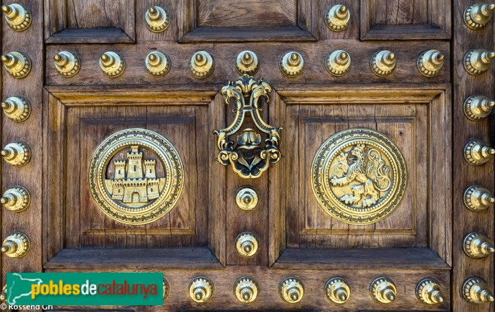 Barcelona - Antic convent de la Mercè (Capitania General), detall de la porta (Foto: <i>Rossend Gri</i>, 2016) Barcelona - Antic convent de la Mercè (Capitania General), detall de la porta