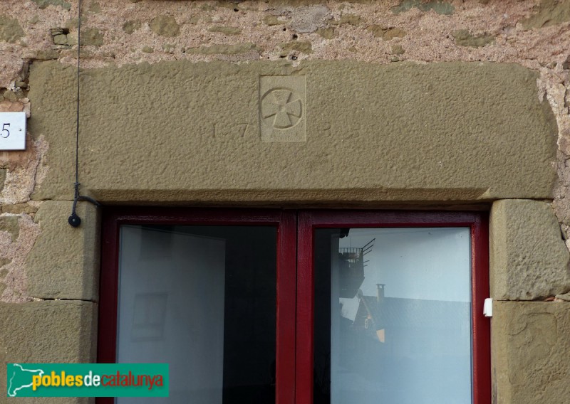 Folgueroles - Llinda de Ca la Rosario (Foto: Graciel·la Vidal, 2020) Folgueroles - Llinda de Ca la Rosario