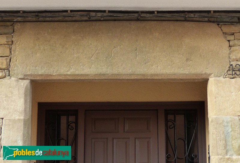 Folgueroles - Llinda de Can Roca (Foto: Graciel·la Vidal, 2020) Folgueroles - Llinda de Can Roca