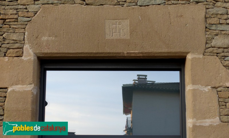 Folgueroles - Llinda de Ca la Pepa Planas (Foto: Graciel·la Vidal, 2020) Folgueroles - Llinda de Ca la Pepa Planas