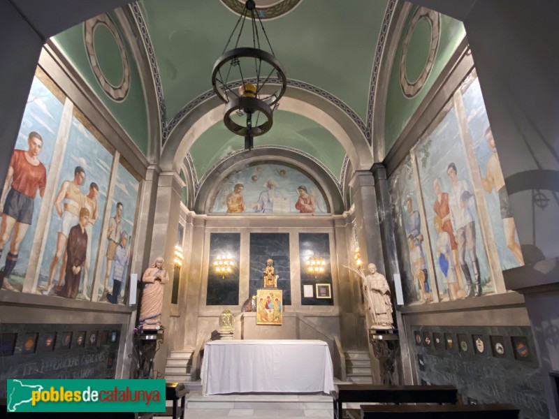 Barcelona - Església de Santa Anna (Foto: Albert Esteves, 2020) Barcelona - Església de Santa Anna