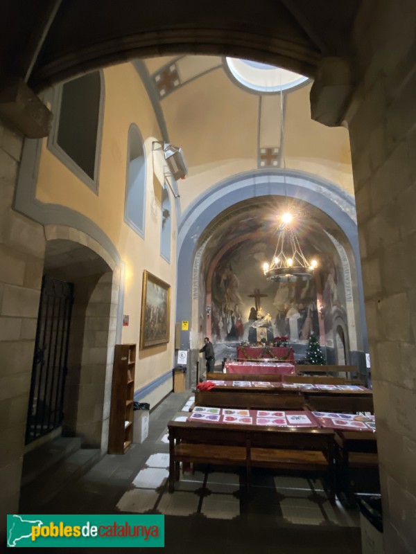 Barcelona - Església de Santa Anna (Foto: Albert Esteves, 2020) Barcelona - Església de Santa Anna