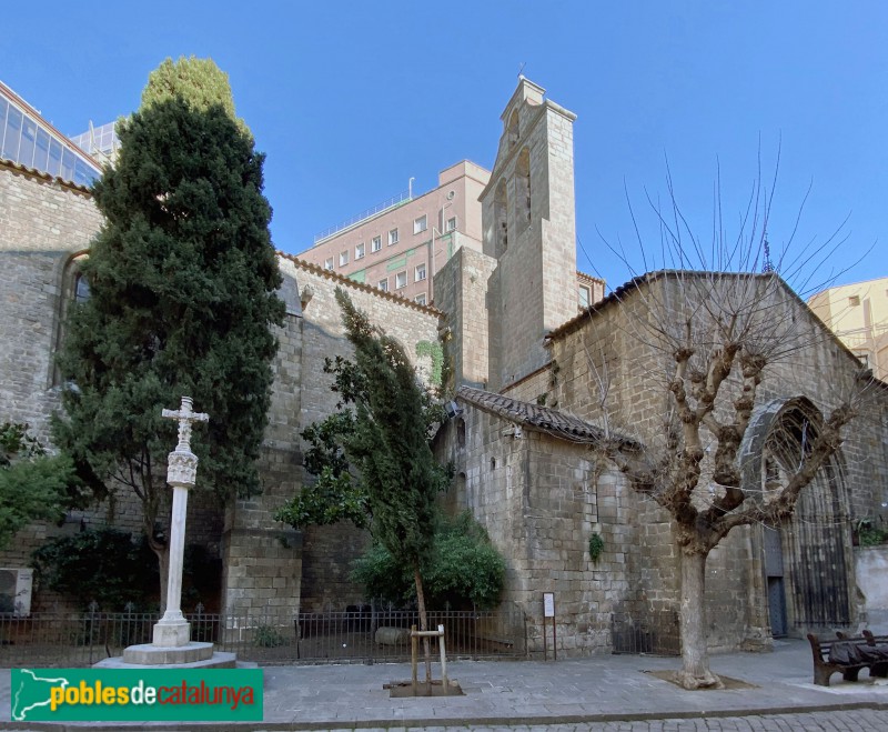 Barcelona - Església de Santa Anna (Foto: Albert Esteves, 2020) Barcelona - Església de Santa Anna