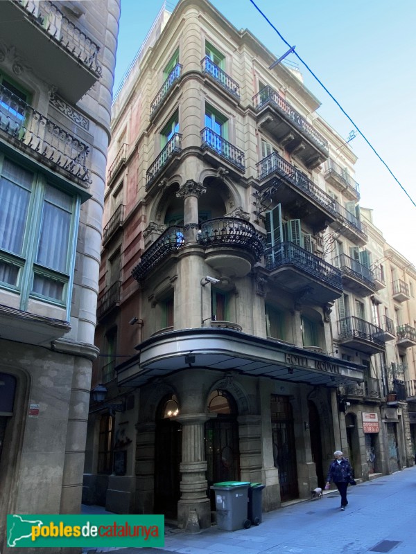 Barcelona - Casa Miralbell (Hotel Nouvel) (Foto: Albert Esteves, 2020) Barcelona - Casa Miralbell (Hotel Nouvel)