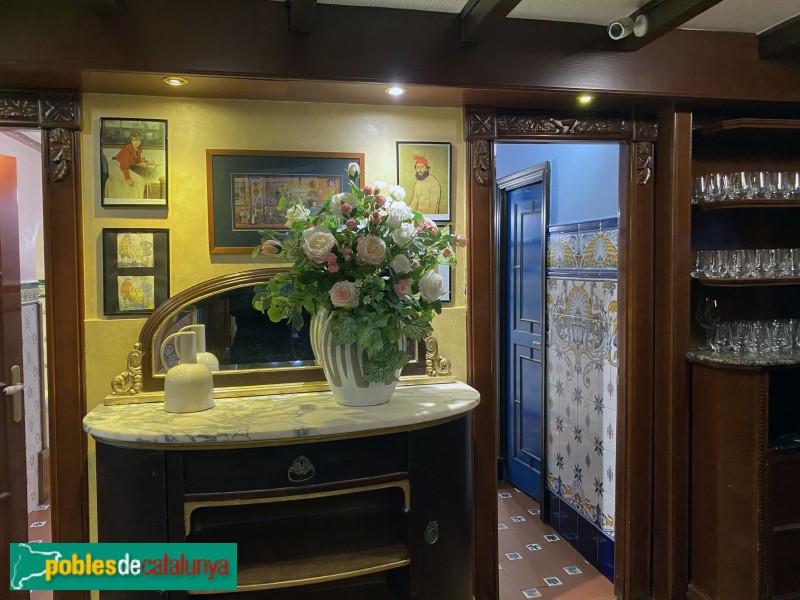 Barcelona - Els Quatre Gats (Foto: Albert Esteves, 2020) Barcelona - Els Quatre Gats