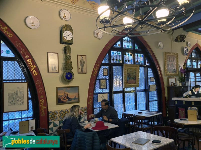 Barcelona - Els Quatre Gats (Foto: Albert Esteves, 2020) Barcelona - Els Quatre Gats