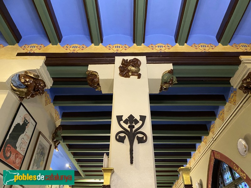 Barcelona - Els Quatre Gats (Foto: Albert Esteves, 2020) Barcelona - Els Quatre Gats