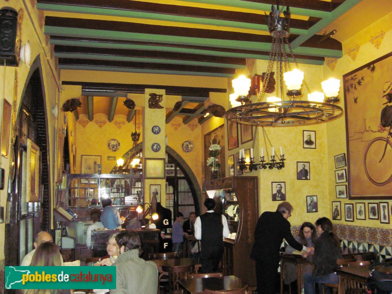 Barcelona - els Quatre Gats (Foto: Albert Esteves, 2007) Barcelona - els Quatre Gats