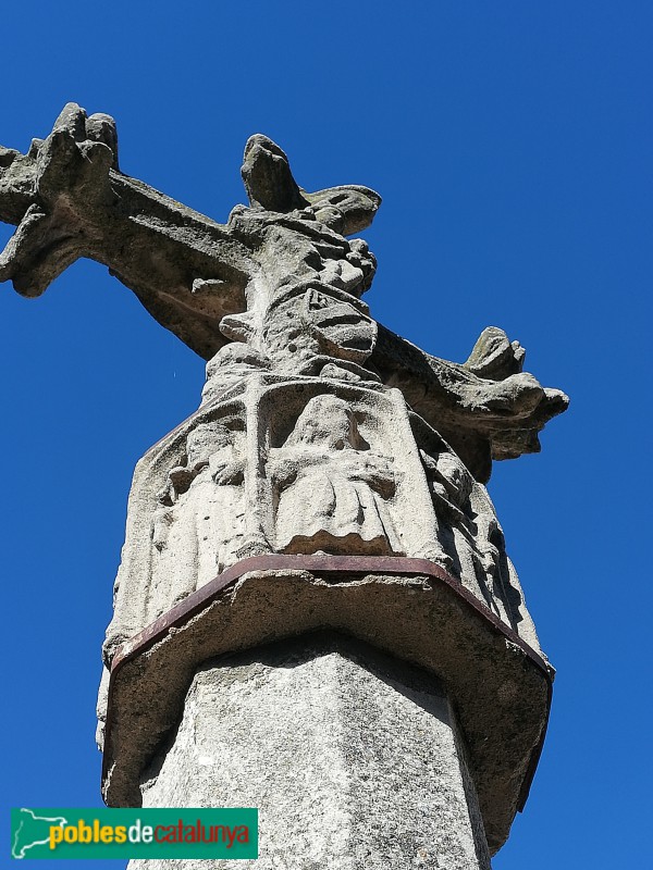 Prats de Rei - Creu de terme del Portal (Foto: Lluís Rius, 2020) Prats de Rei - Creu de terme del Portal