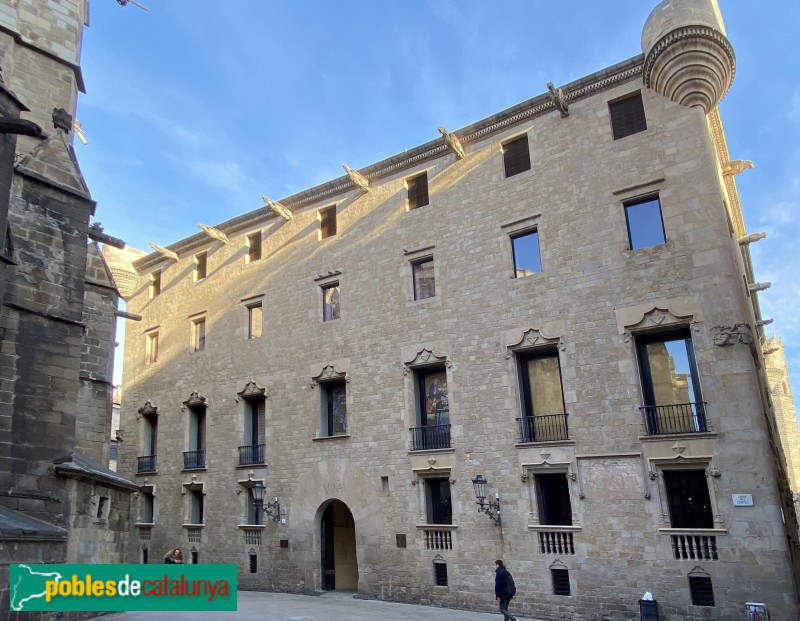Barcelona - Palau de Lloctinent (Foto: Albert Esteves, 2020) Barcelona - Palau de Lloctinent