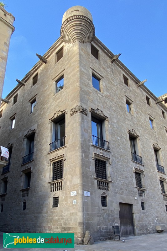 Barcelona - Palau de Lloctinent (Foto: Albert Esteves, 2020) Barcelona - Palau de Lloctinent