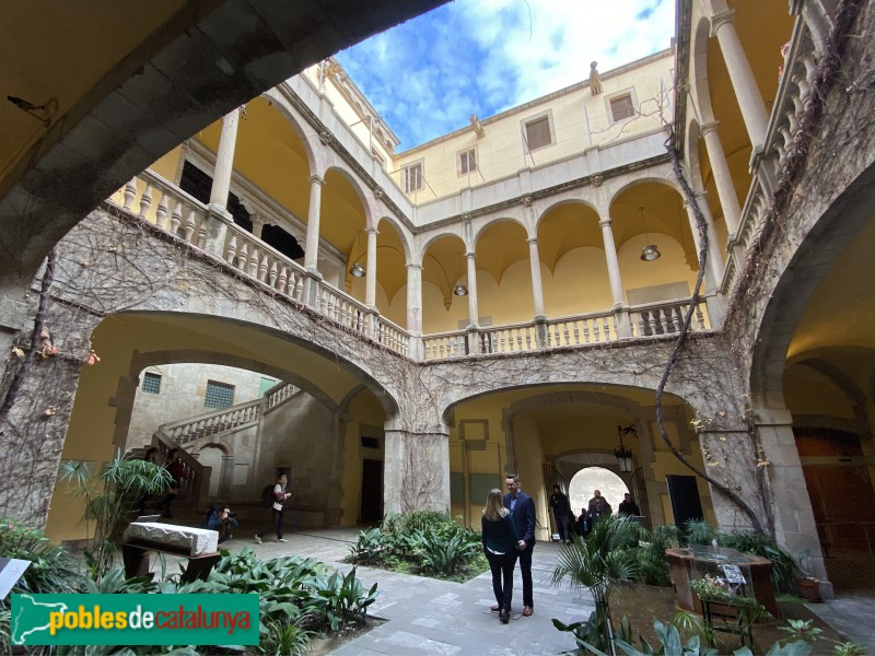 Barcelona - Palau de Lloctinent (Foto: Albert Esteves, 2020) Barcelona - Palau de Lloctinent