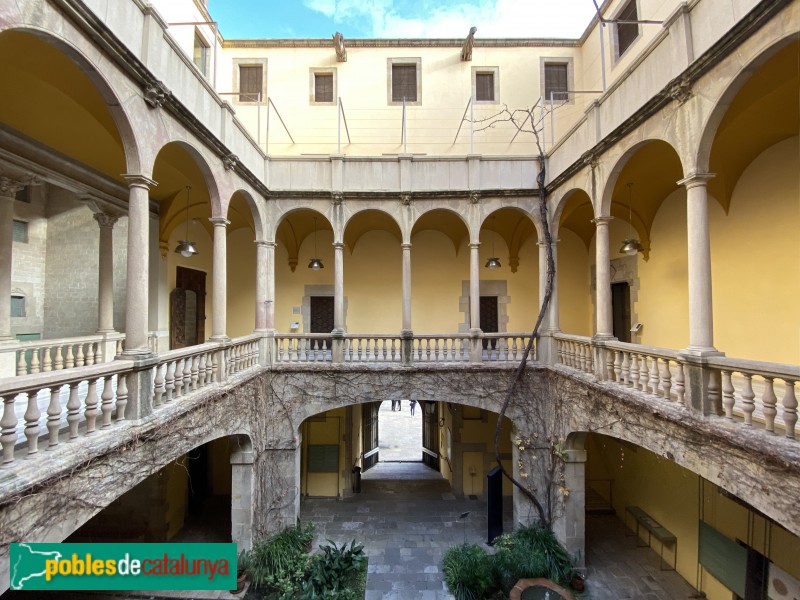 Barcelona - Palau de Lloctinent (Foto: Albert Esteves, 2020) Barcelona - Palau de Lloctinent