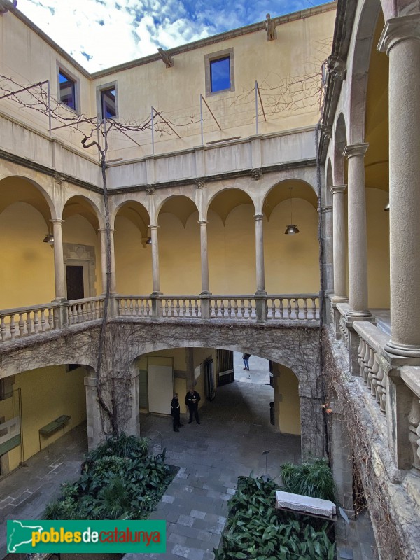 Barcelona - Palau de Lloctinent (Foto: Albert Esteves, 2020) Barcelona - Palau de Lloctinent