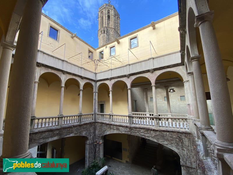 Barcelona - Palau de Lloctinent (Foto: Albert Esteves, 2020) Barcelona - Palau de Lloctinent