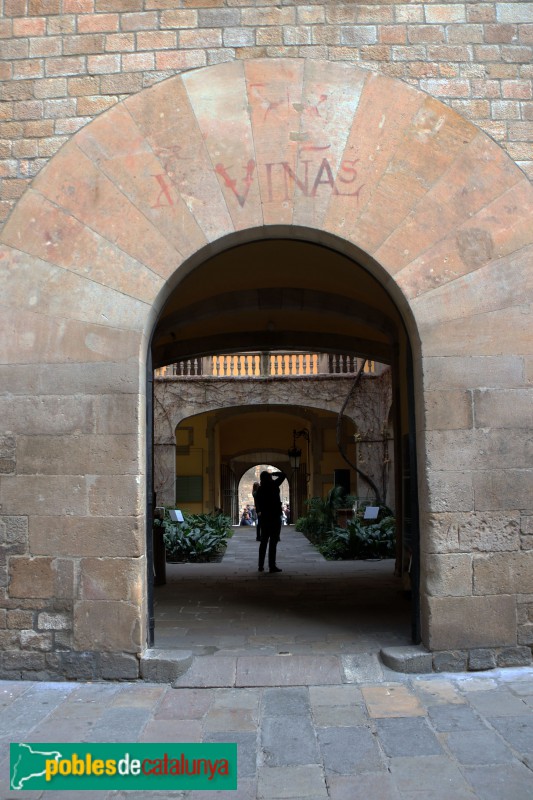 Barcelona - Palau de Lloctinent (Foto: Albert Esteves, 2020) Barcelona - Palau de Lloctinent