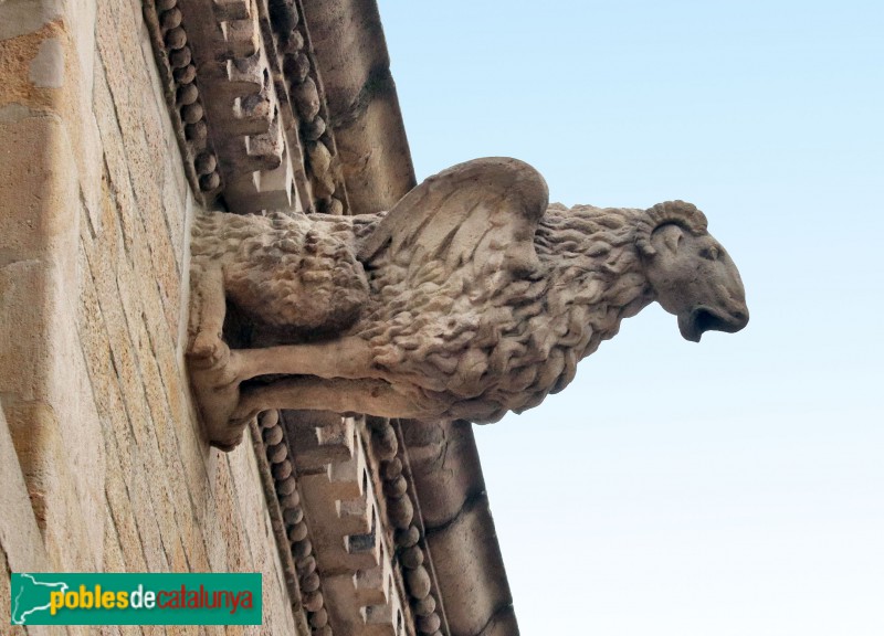 Barcelona - Palau de Lloctinent, gàrgola (Foto: Albert Esteves, 2020) Barcelona - Palau de Lloctinent, gàrgola