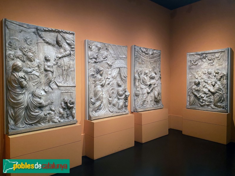 Museu Marès - Escenes del Nou Testament. Manuel Álvarez 1570-76. Retaule Major monestir Santa Espina (Valladolid) (Foto: Albert Esteves, 2020) Museu Marès - Escenes del Nou Testament. Manuel Álvarez 1570-76. Retaule Major monestir Santa Espina (Valladolid)