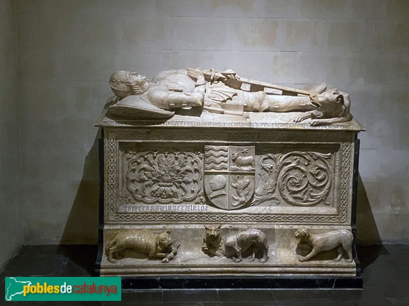 Museu Marès - Sepulcre de Juan de Vargas (Convent de Santa Isabel -Alba de Tormes, Salamanca-) c1525 (Foto: Albert Esteves, 2020) Museu Marès - Sepulcre de Juan de Vargas (Convent de Santa Isabel -Alba de Tormes, Salamanca-) c1525