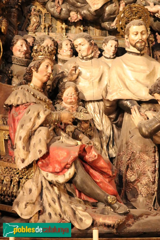 Barcelona - Catedral. Capella de la Mare de Déu de la Mercè