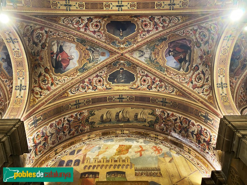 Barcelona - Palau de la Generalitat. Saló Sant Jordi