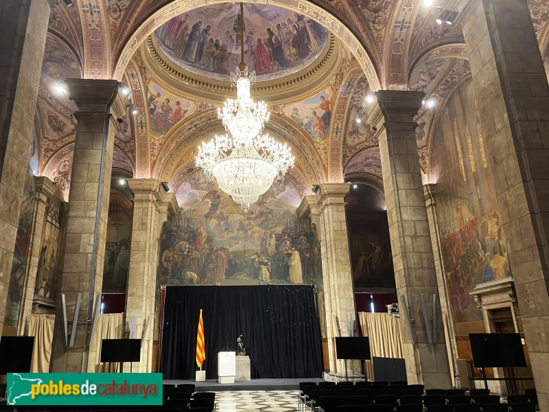 Barcelona - Palau de la Generalitat. Saló Sant Jordi