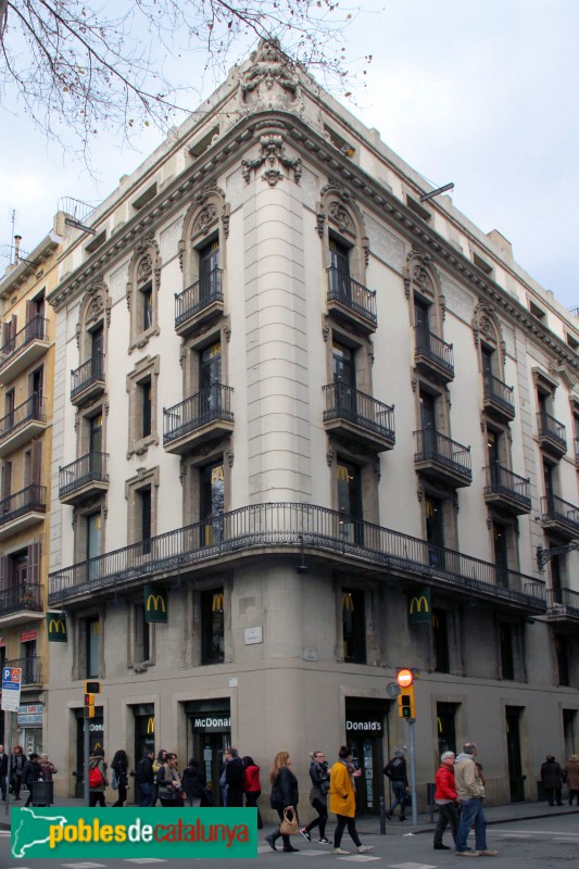 Barcelona - Rambla, 62 (Foto: Albert Esteves, 2015) Barcelona - Rambla, 62