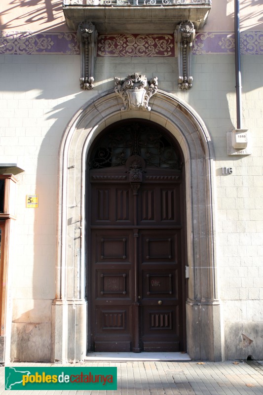 Barcelona - Casa Josefa Nadal (Foto: Albert Esteves, 2019) Barcelona - Casa Josefa Nadal