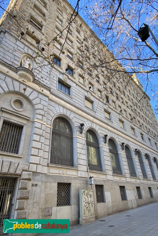 Barcelona - Banc d'Espanya (Foto: Albert Esteves, 2019) Barcelona - Banc d'Espanya