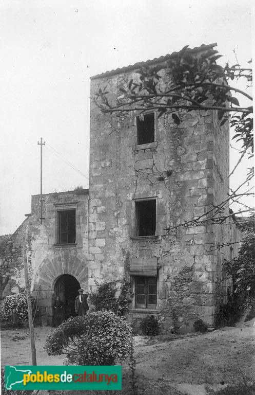 Arenys de Munt - Can Maiol (Foto: Anònim -Arxiu Fotogràfic Centre Excursionista de Catalunya-) Arenys de Munt - Can Maiol