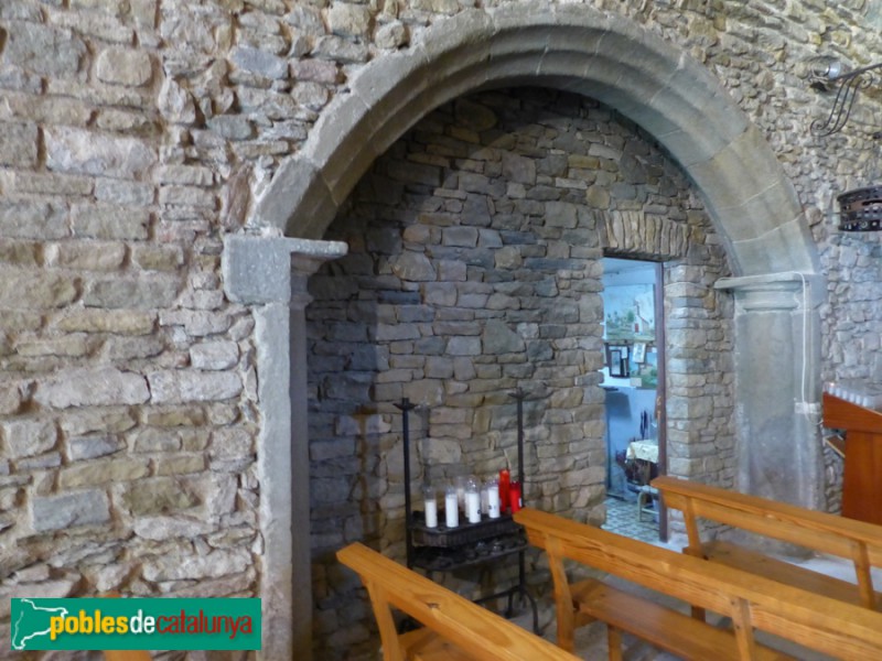 La Damunt. Interior. Arc (Foto: Graciel·la Vidal, 2020) La Damunt. Interior. Arc