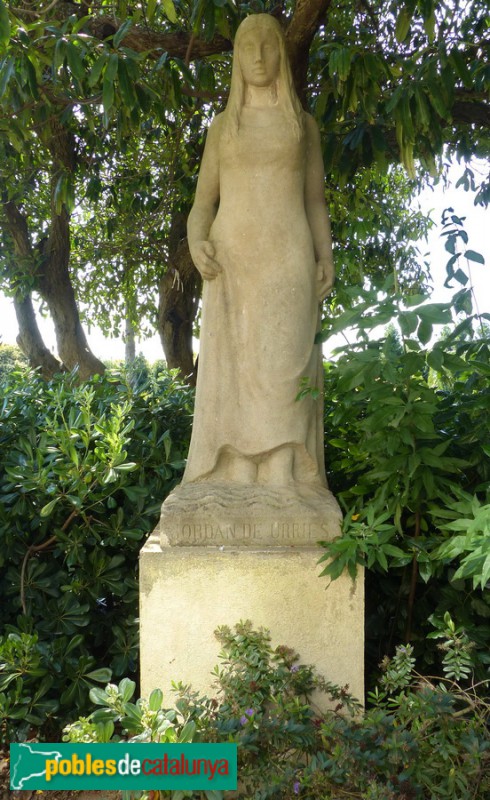 Escultura Jordan d'Urríes (Foto: Graciel·la Vidal, 2020) Escultura Jordan d'Urríes