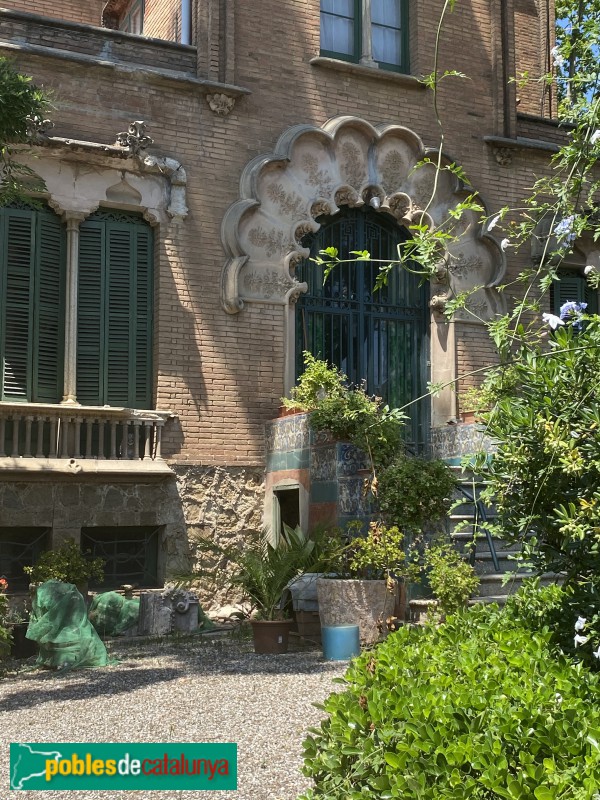 Barcelona - Casa Fornells, Av. Tibidabo, 37 (Foto: Albert Esteves, 2020) Barcelona - Casa Fornells, Av. Tibidabo, 37