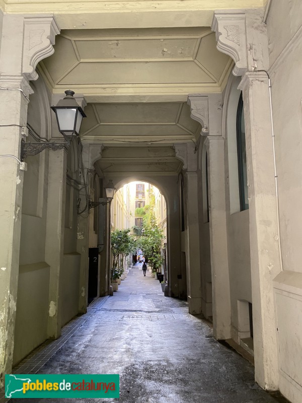 Barcelona - Passatge Sert (Foto: Albert Esteves, 2020) Barcelona - Passatge Sert